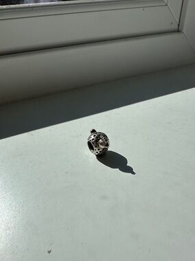 Chicken pandora charm, 925 stamped